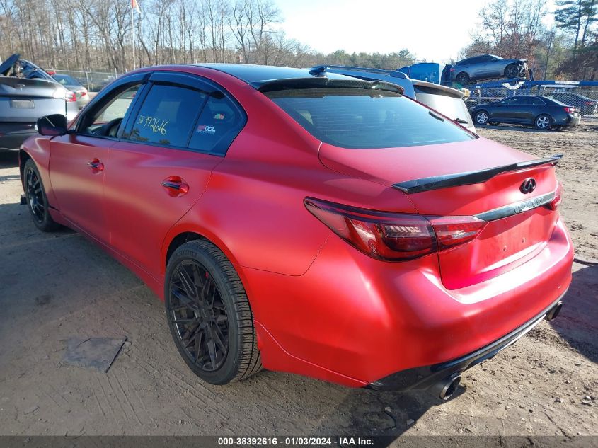2018 INFINITI Q50 3.0T LUXE - JN1EV7AR6JM439973