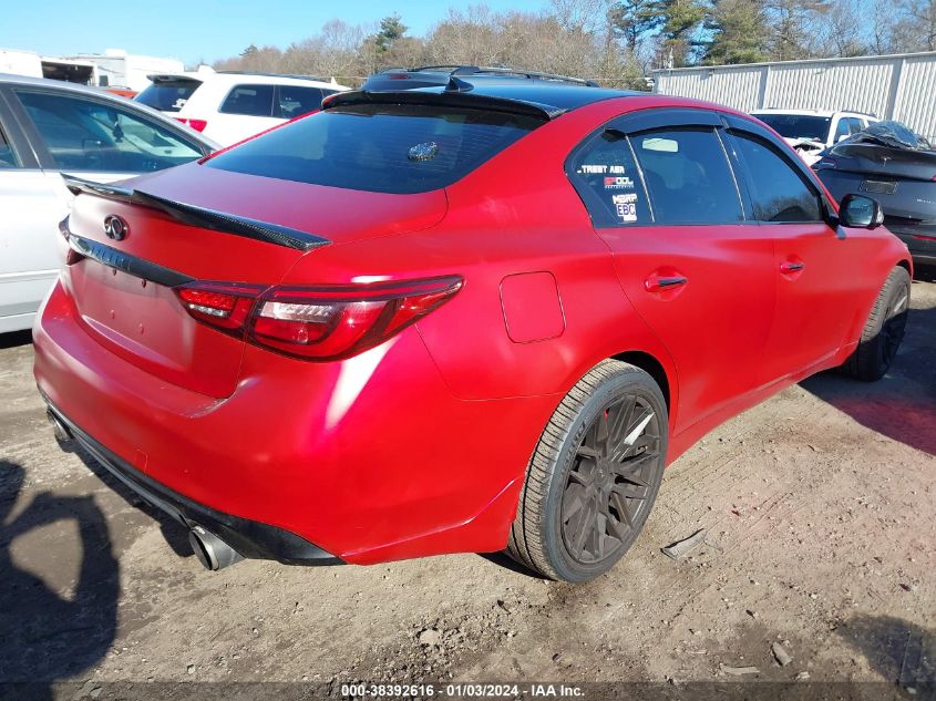 2018 INFINITI Q50 3.0T LUXE - JN1EV7AR6JM439973
