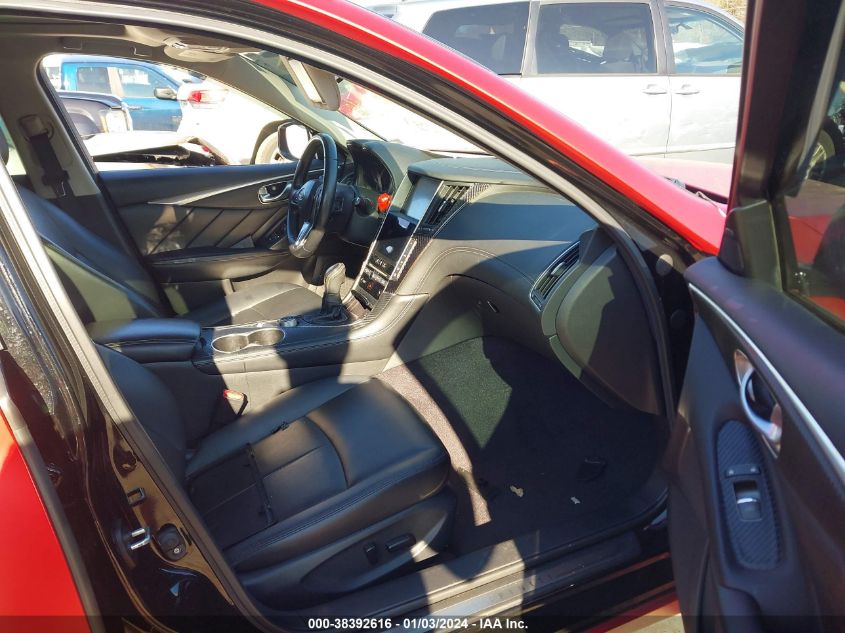 2018 INFINITI Q50 3.0T LUXE - JN1EV7AR6JM439973