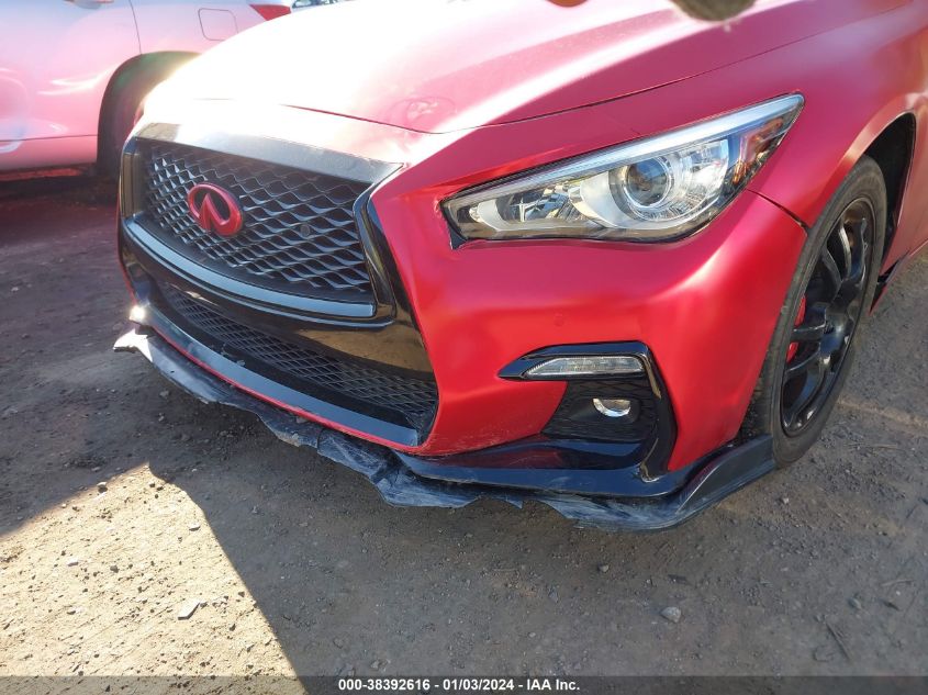 2018 INFINITI Q50 3.0T LUXE - JN1EV7AR6JM439973