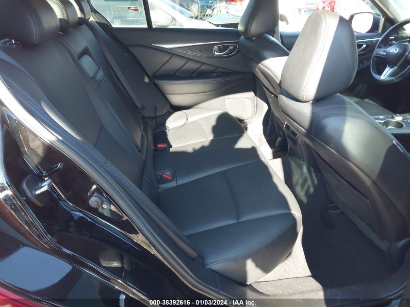 2018 INFINITI Q50 3.0T LUXE - JN1EV7AR6JM439973