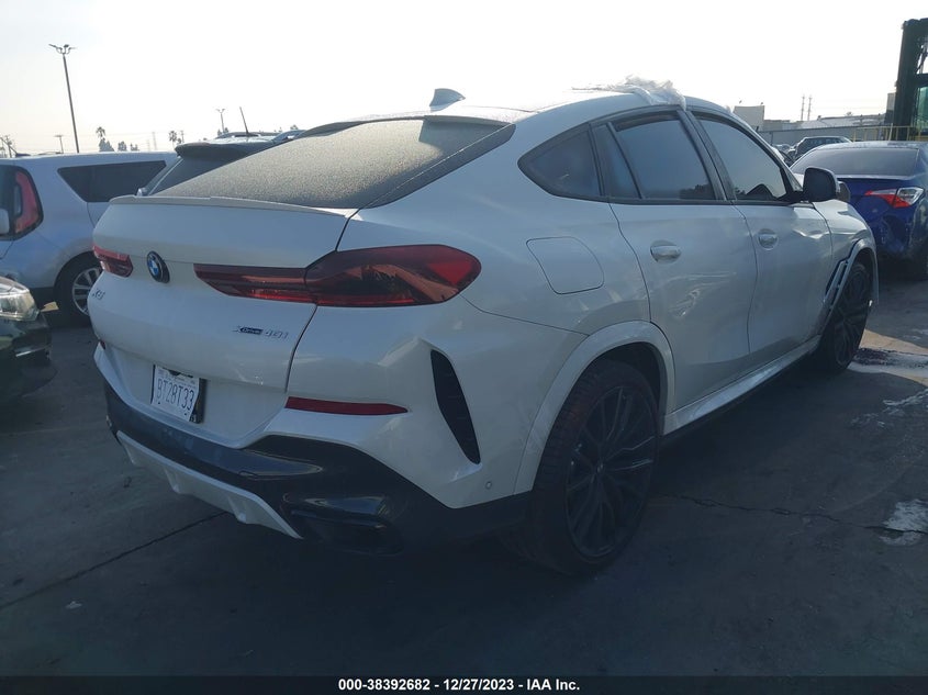 VIN 5UXCY6C01N9J22453 2022 BMW X6 XDRIVE40I
