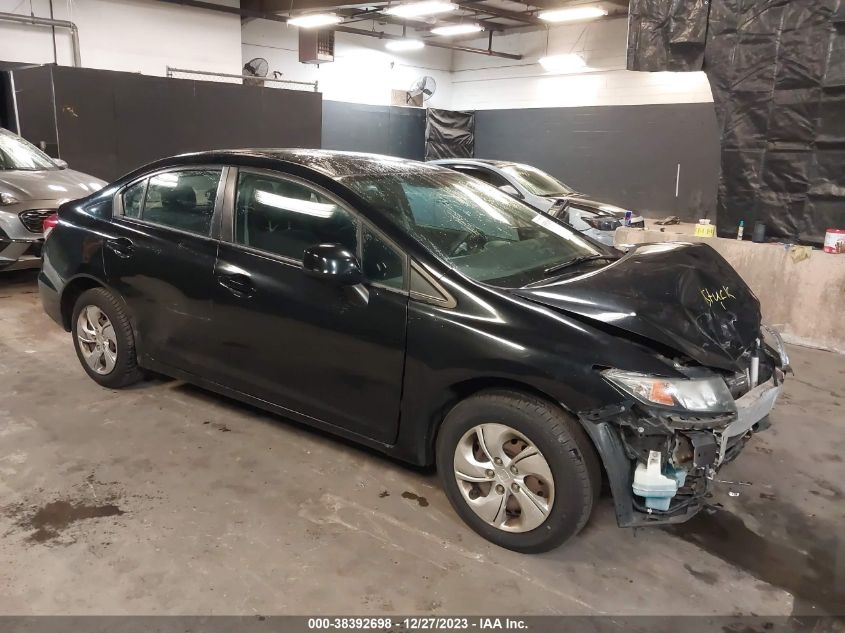 2013 HONDA CIVIC LX - 19XFB2F54DE236585