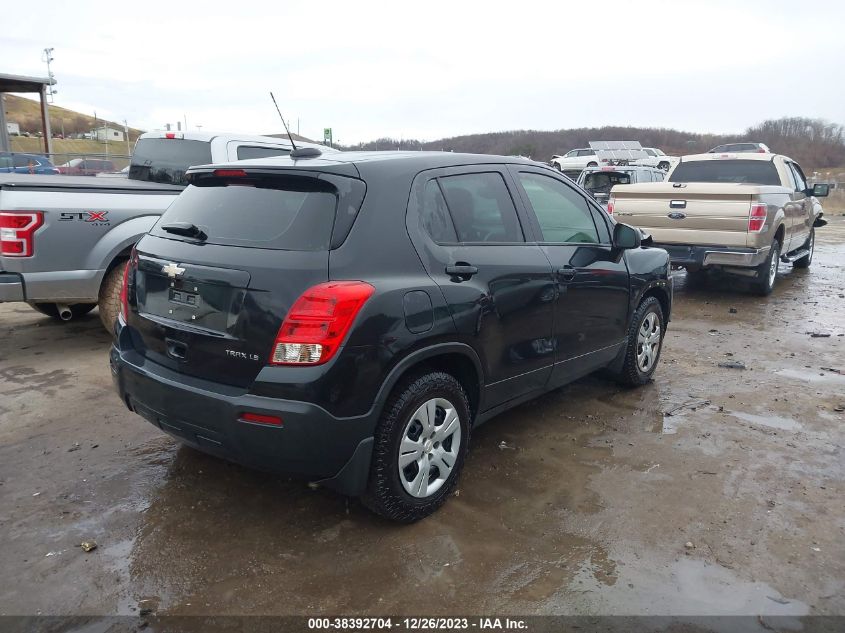2015 CHEVROLET TRAX 1LS - KL7CJKSB1FB220374