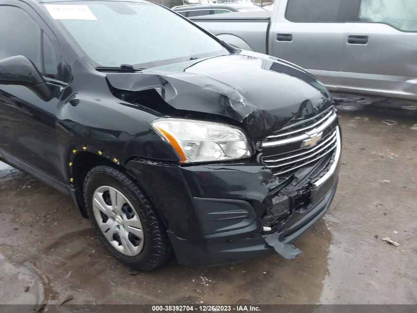 2015 CHEVROLET TRAX 1LS - KL7CJKSB1FB220374