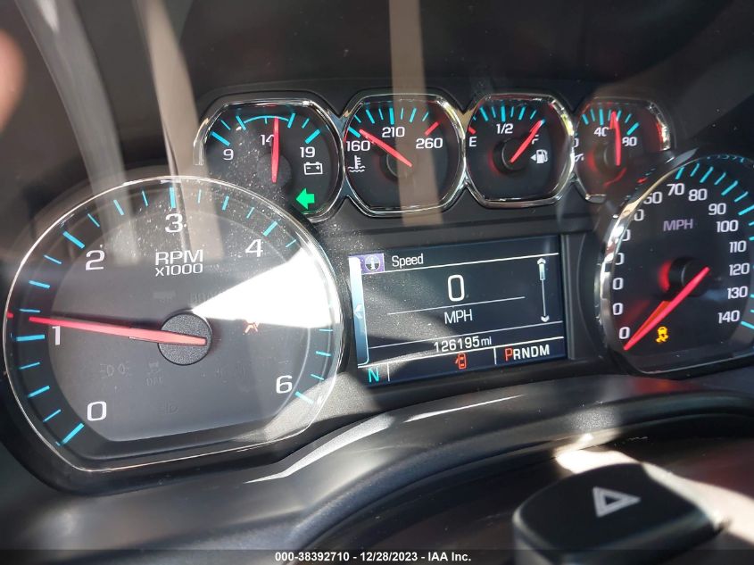 2016 CHEVROLET SILVERADO 1500 HIGH COUNTRY - 3GCUKTEC6GG319666