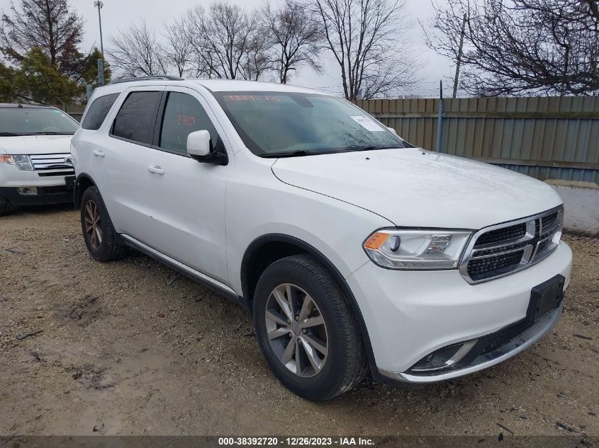 2016 DODGE DURANGO LIMITED - 1C4RDJDG9GC433091