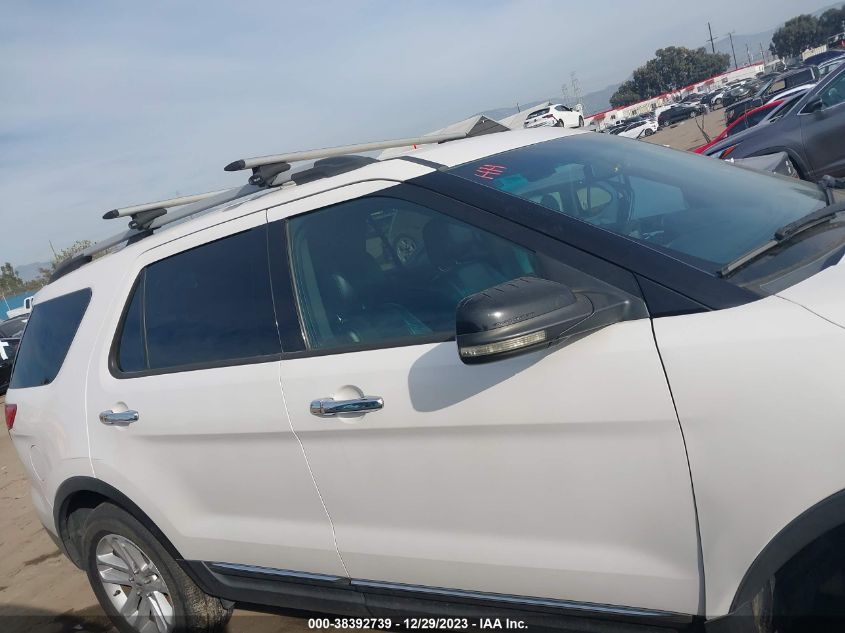 2013 FORD EXPLORER XLT - 1FM5K7D82DGA99213