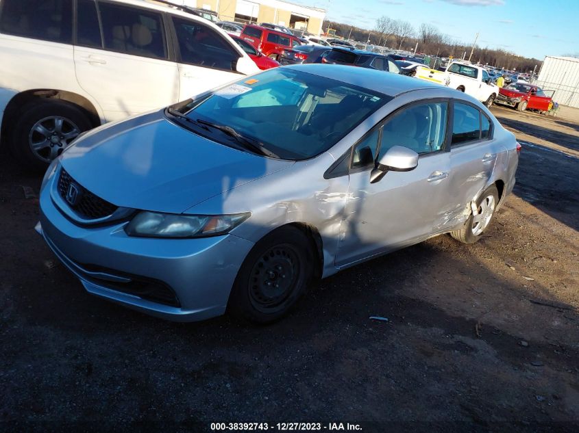 2013 HONDA CIVIC LX - 19XFB2F56DE228052
