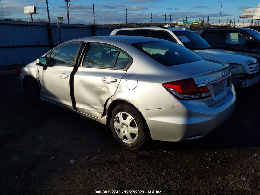 2013 HONDA CIVIC LX - 19XFB2F56DE228052