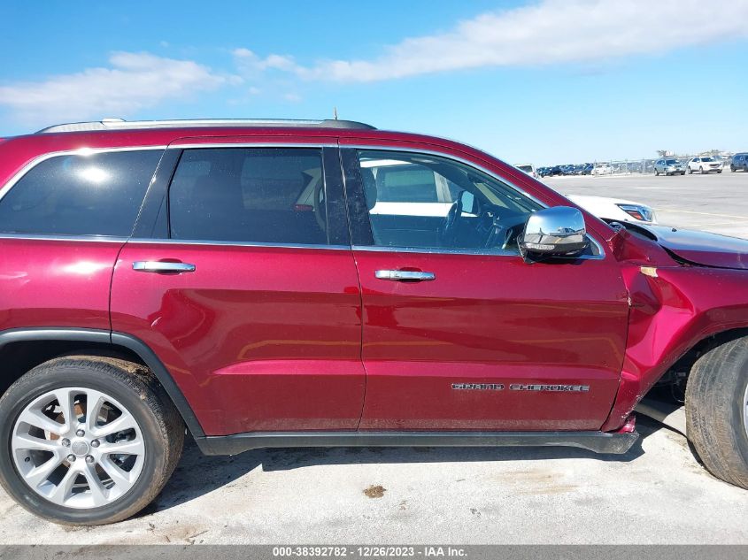 2017 JEEP GRAND CHEROKEE LIMITED 4X2 - 1C4RJEBG5HC782902