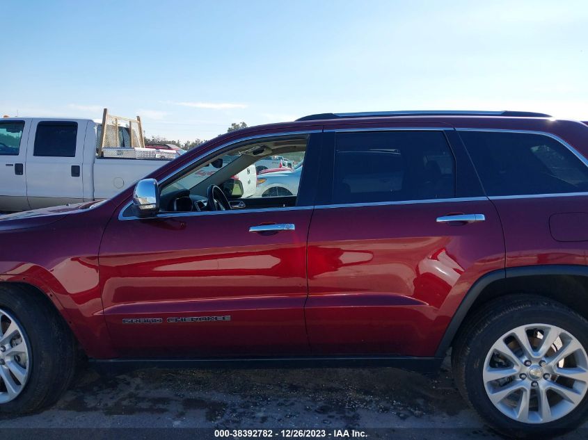 2017 JEEP GRAND CHEROKEE LIMITED 4X2 - 1C4RJEBG5HC782902