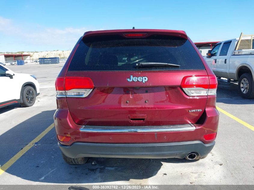 2017 JEEP GRAND CHEROKEE LIMITED 4X2 - 1C4RJEBG5HC782902