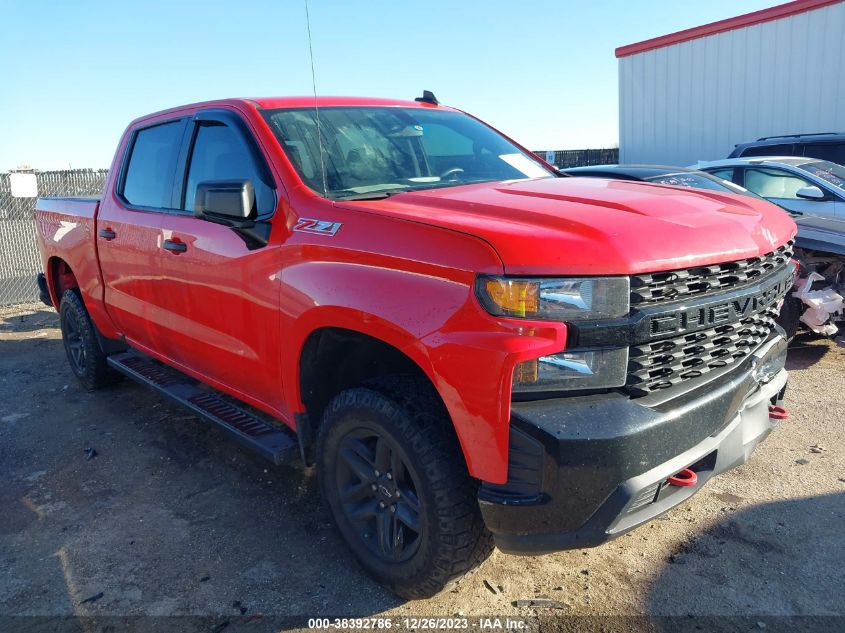 2019 CHEVROLET SILVERADO 1500 CUSTOM TRAIL BOSS - 3GCPYCEF7KG188584