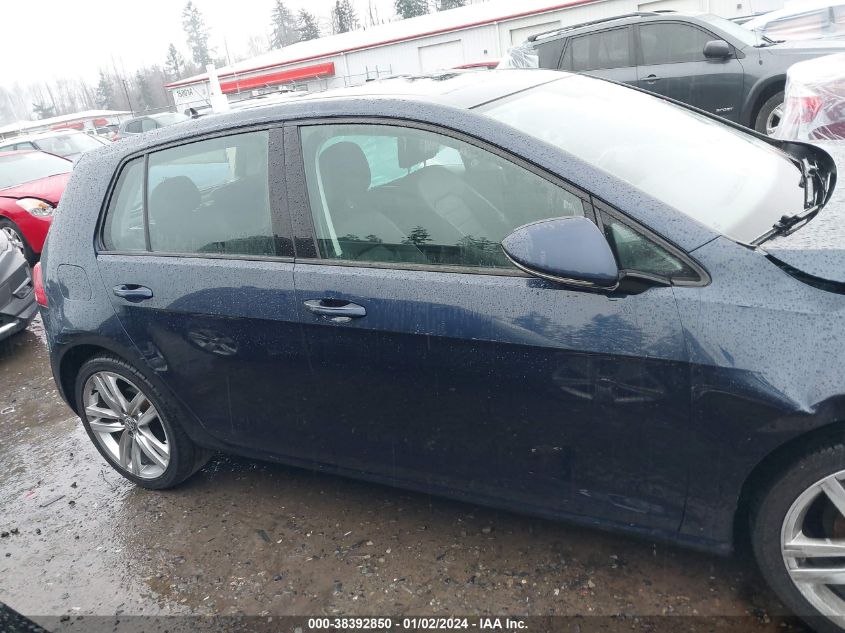2015 VOLKSWAGEN GOLF TSI SEL 4-DOOR - 3VW217AUXFM005922