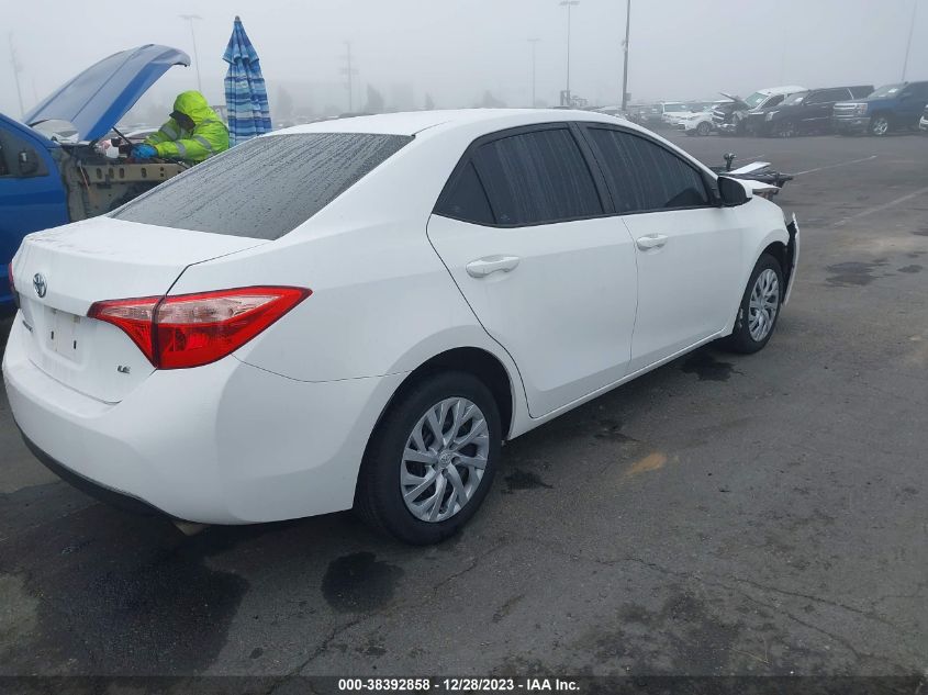 2019 TOYOTA COROLLA LE - 5YFBURHE8KP933607