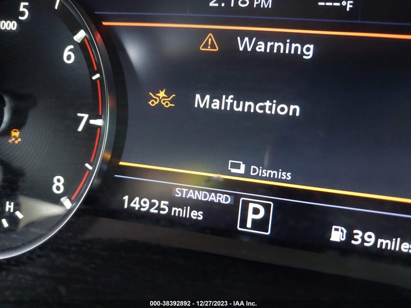 VIN 3PCAJ5M1XKF147562 2019 INFINITI QX50 LUXE