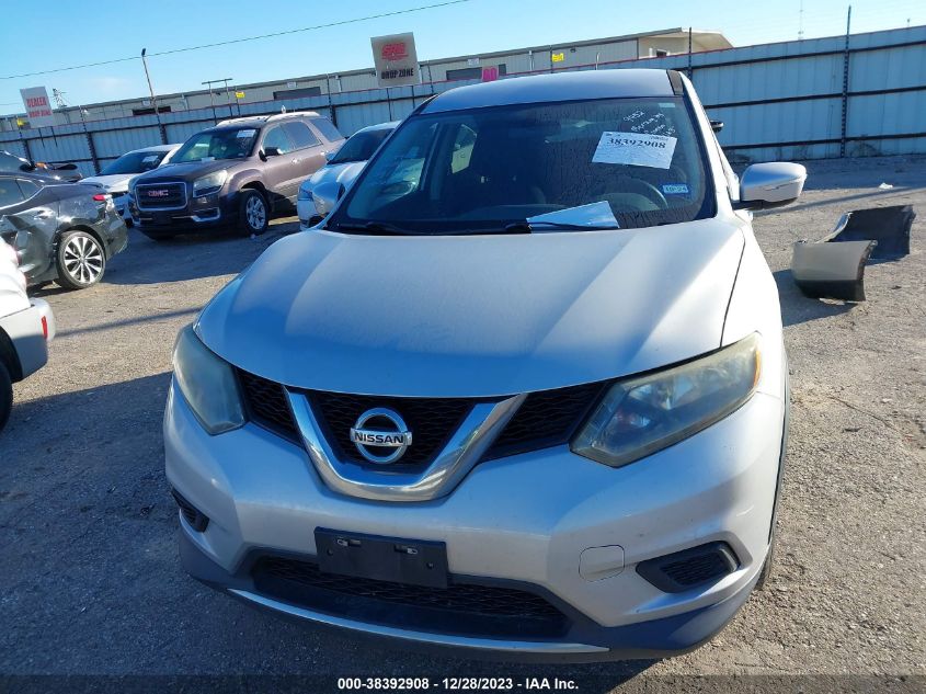 2015 NISSAN ROGUE S/SL/SV - 5N1AT2MK2FC926275