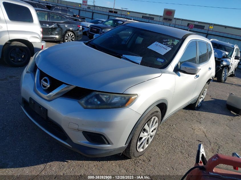 2015 NISSAN ROGUE S/SL/SV - 5N1AT2MK2FC926275