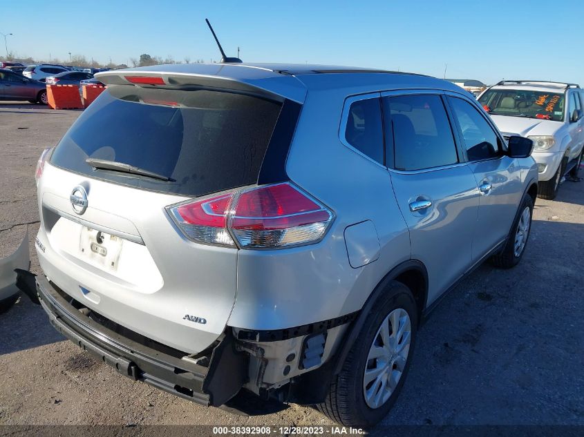 2015 NISSAN ROGUE S/SL/SV - 5N1AT2MK2FC926275