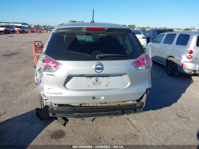 2015 NISSAN ROGUE S/SL/SV - 5N1AT2MK2FC926275
