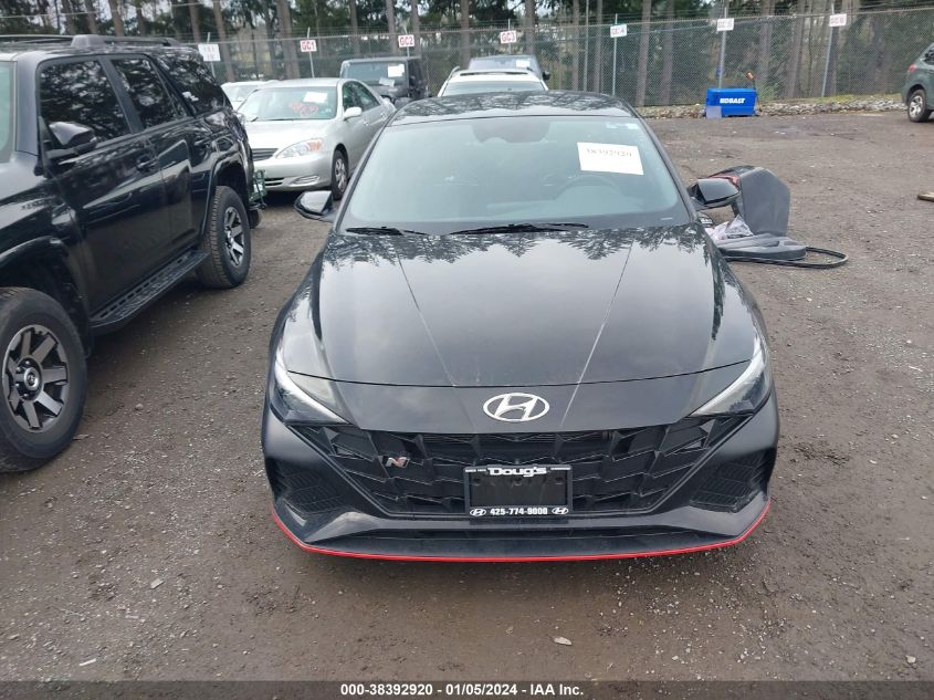 2022 HYUNDAI ELANTRA N - KMHLW4AK9NU004899