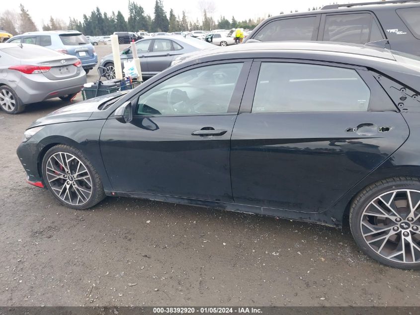 2022 HYUNDAI ELANTRA N - KMHLW4AK9NU004899