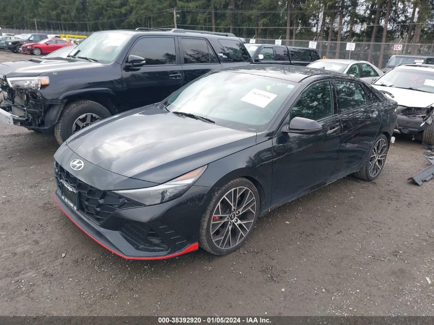 2022 HYUNDAI ELANTRA N - KMHLW4AK9NU004899