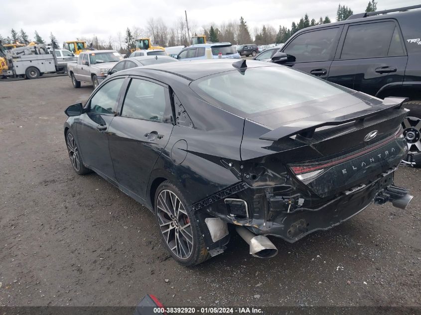 2022 HYUNDAI ELANTRA N - KMHLW4AK9NU004899