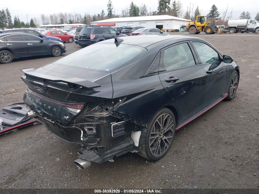 2022 HYUNDAI ELANTRA N - KMHLW4AK9NU004899