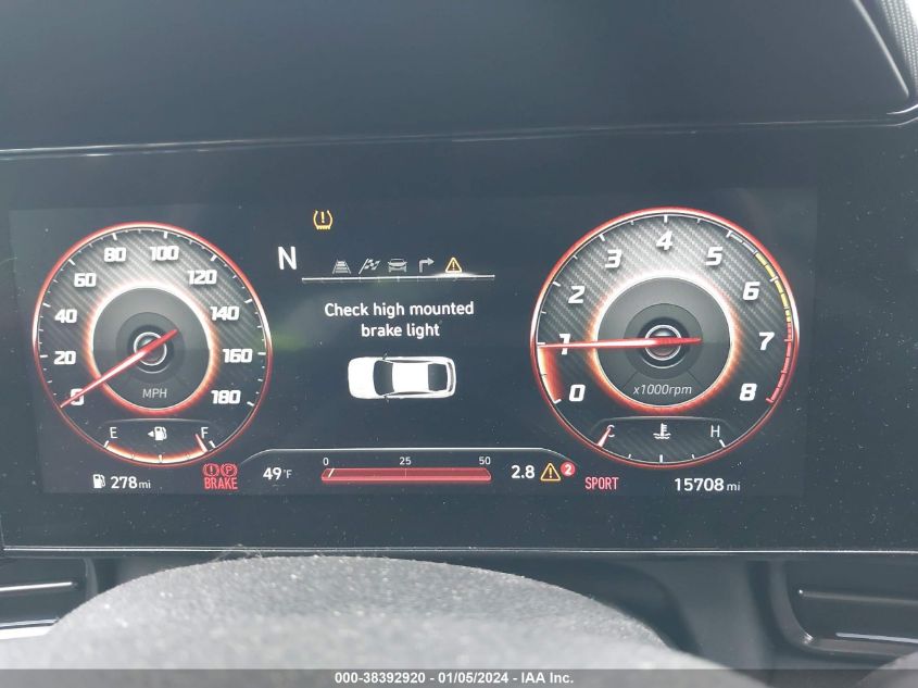 2022 HYUNDAI ELANTRA N - KMHLW4AK9NU004899