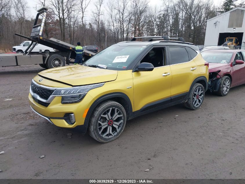 2021 KIA SELTOS SX TURBO - KNDETCA28M7213368