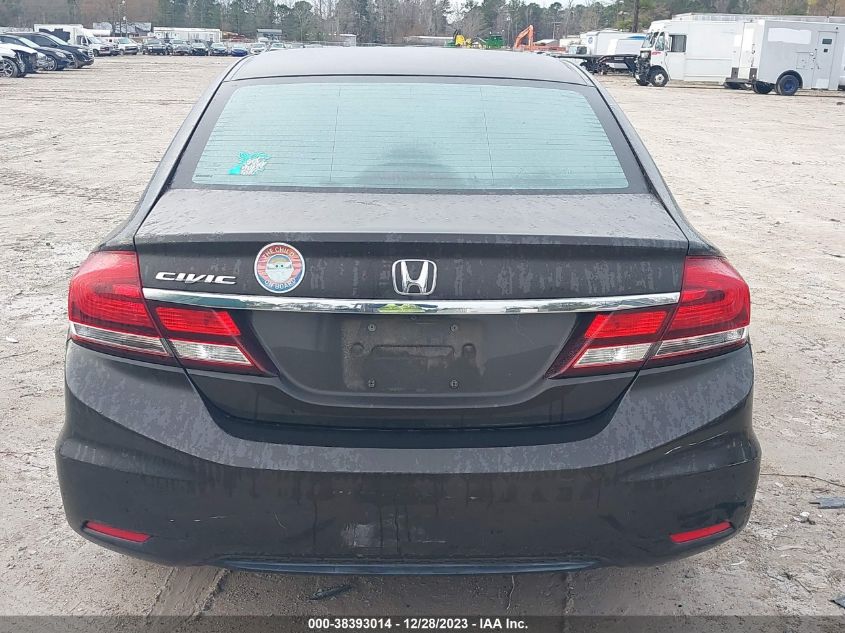 2013 HONDA CIVIC LX - 2HGFB2F51DH597617