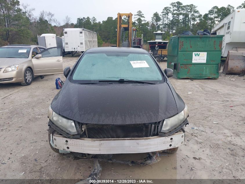 2013 HONDA CIVIC LX - 2HGFB2F51DH597617