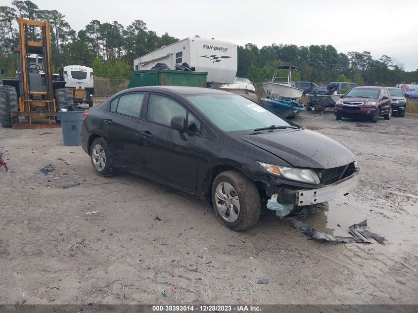 2013 HONDA CIVIC LX - 2HGFB2F51DH597617