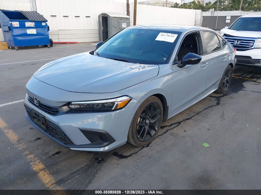 2022 HONDA CIVIC SPORT - 2HGFE2F53NH607914