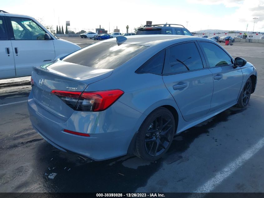 2022 HONDA CIVIC SPORT - 2HGFE2F53NH607914
