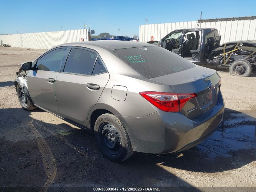 2018 TOYOTA COROLLA L/LE/XLE/SE/XSE - 2T1BURHE8JC094430