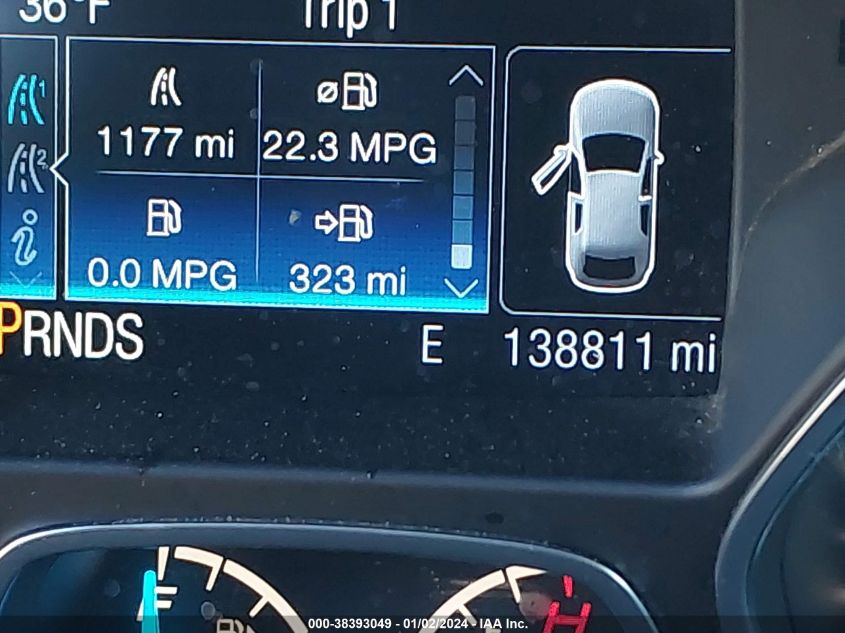 2016 FORD ESCAPE SE - 1FMCU9G94GUC31878