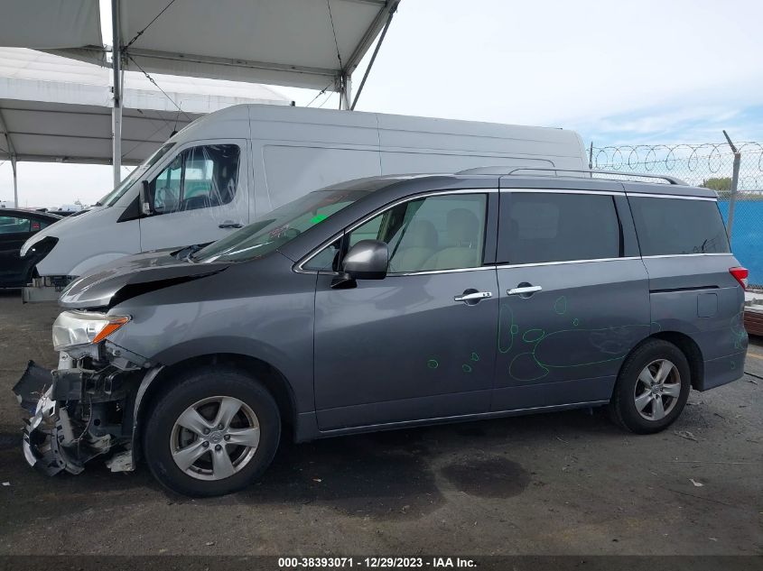 2017 NISSAN QUEST S/SV/SL/PLATINUM - JN8AE2KP5H9166957