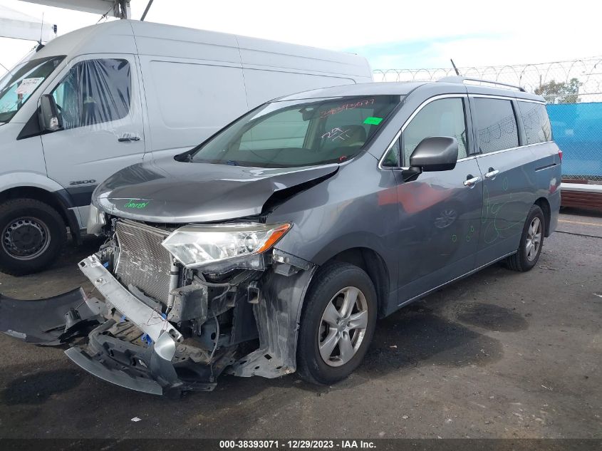 2017 NISSAN QUEST S/SV/SL/PLATINUM - JN8AE2KP5H9166957
