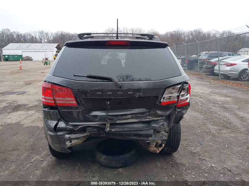 VIN 3C4PDCAB9JT382697 2018 DODGE JOURNEY SE