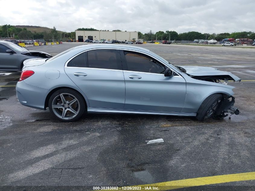 2015 MERCEDES-BENZ C 300 LUXURY/SPORT - 55SWF4JB7FU053030