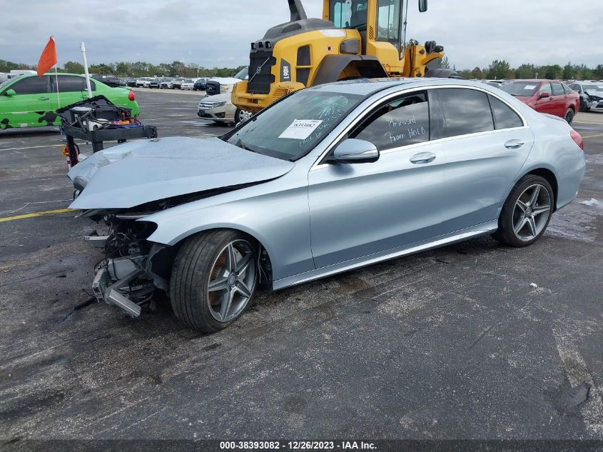 2015 MERCEDES-BENZ C 300 LUXURY/SPORT - 55SWF4JB7FU053030