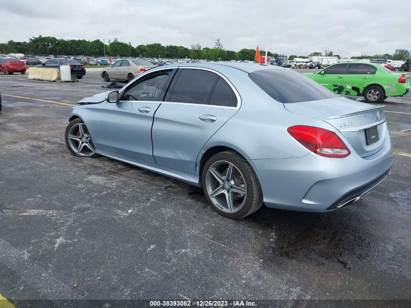 2015 MERCEDES-BENZ C 300 LUXURY/SPORT - 55SWF4JB7FU053030