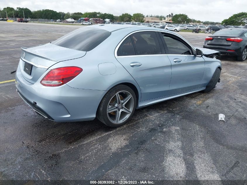2015 MERCEDES-BENZ C 300 LUXURY/SPORT - 55SWF4JB7FU053030