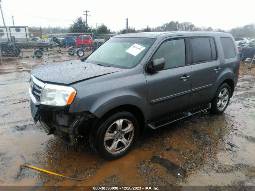 2013 HONDA PILOT EX-L - 5FNYF3H72DB014722