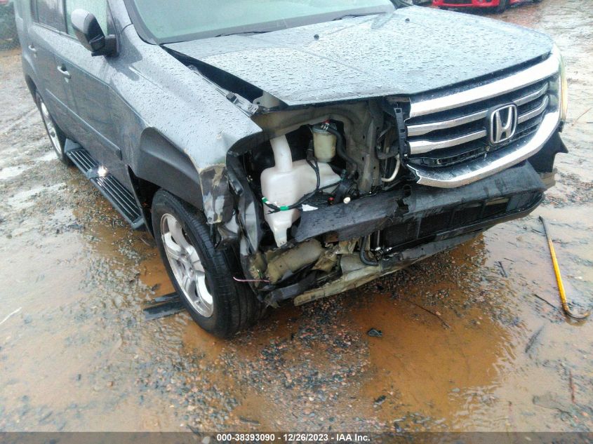 2013 HONDA PILOT EX-L - 5FNYF3H72DB014722