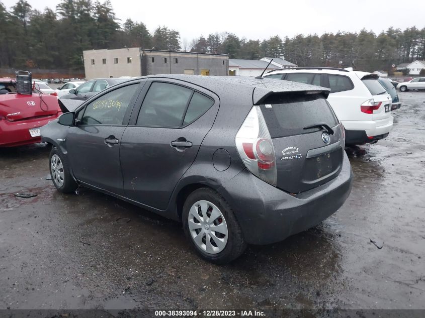 2013 TOYOTA PRIUS C - JTDKDTB37D1531766
