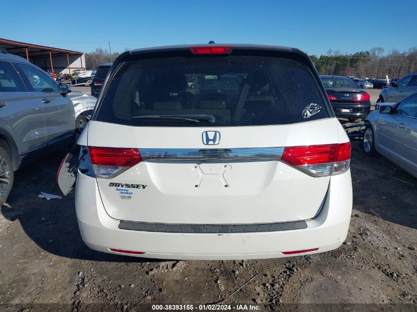 2016 HONDA ODYSSEY EX-L - 5FNRL5H69GB152097